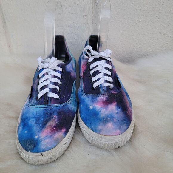 Vans space cosmic galaxy lace up sneakers Womens sz 7 Mens sz 5.5 - Picture 2 of 6